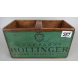 Champagne advertising storage box