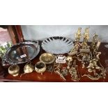 Collection of metal ware