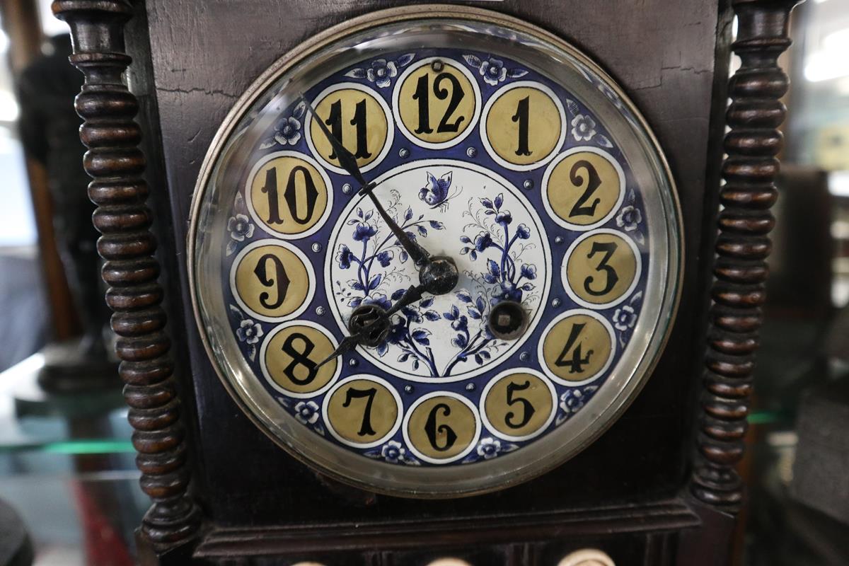 J P Freres Art Nouveau mantle clock - Image 2 of 4