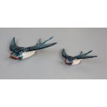 2 Beswick graduated swallows