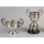 Two hallmarked silver trophies - Approx. weight: 127g