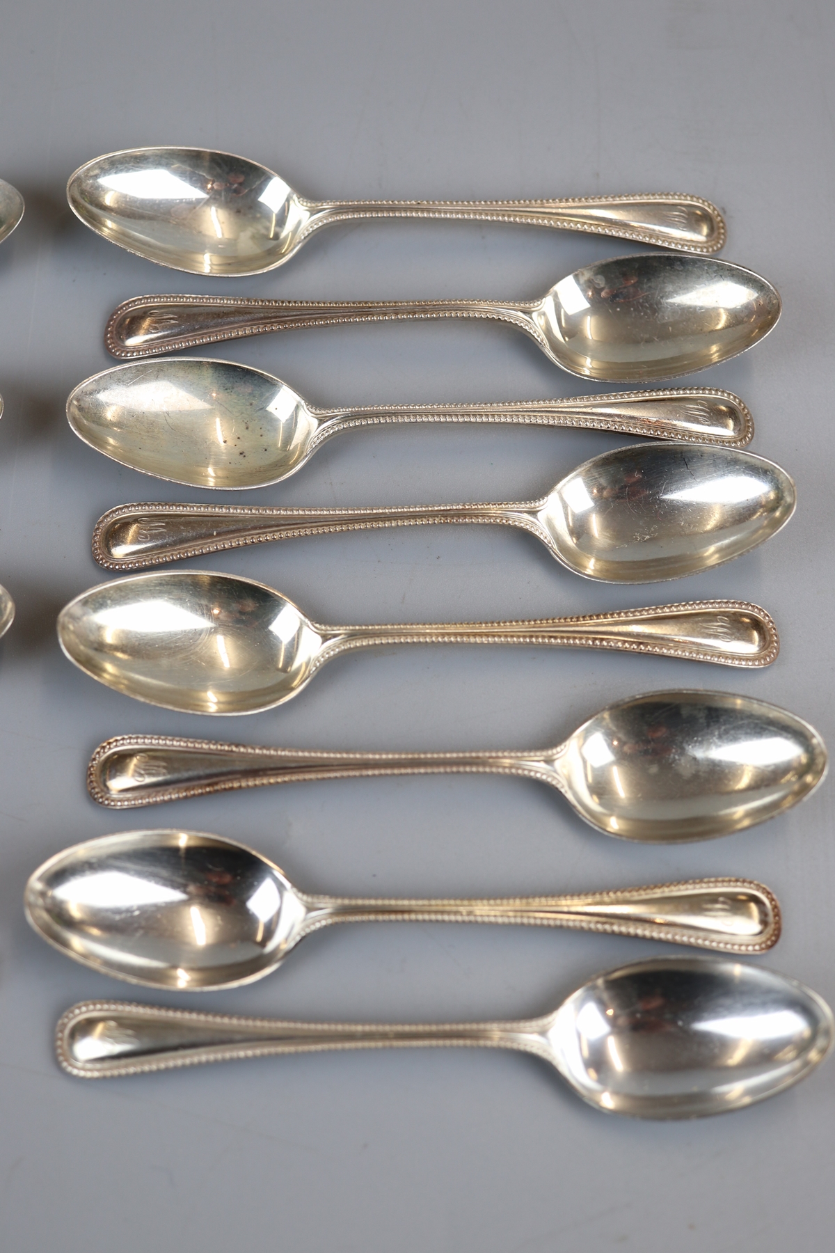 Collection of hallmarked silver spoons - Approx. weight: 377g - Image 5 of 10