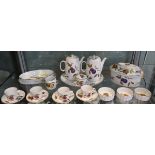 Collection of Royal Worcester Evesham pattern