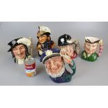 Collection of Toby Jugs to include Royal Doulton