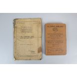 1916 NCO's musketry small book together with 1918 anti aircraft manual