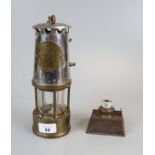 Miners lamp and oil burner