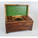 Rosewood tea caddy