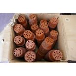 Box of 3 and 4 inch flower pots