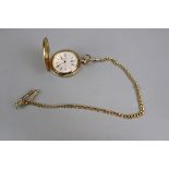 Full Hunter pocket watch by Royal Mount