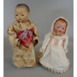 Two Armand Marseille composite dolls