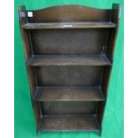 Small oak bookcase