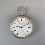 Hallmarked silver pocket watch - The Express English Lever