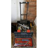 Two tool boxes and contents