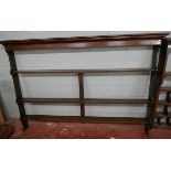 Early oak plate rack (dresser top)