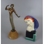 Two lady figurines
