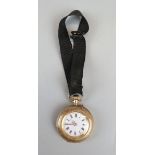 Pocket watch marked 14ct