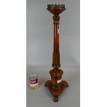 Large carved candlestick