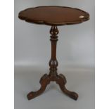 Mahogany wine table