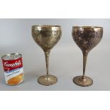 Pair of goblets