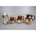 Ceramics to include Staffordshire and Doulton Lambeth