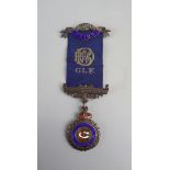 Hallmarked silver Masonic medal