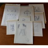 Screen print sketches