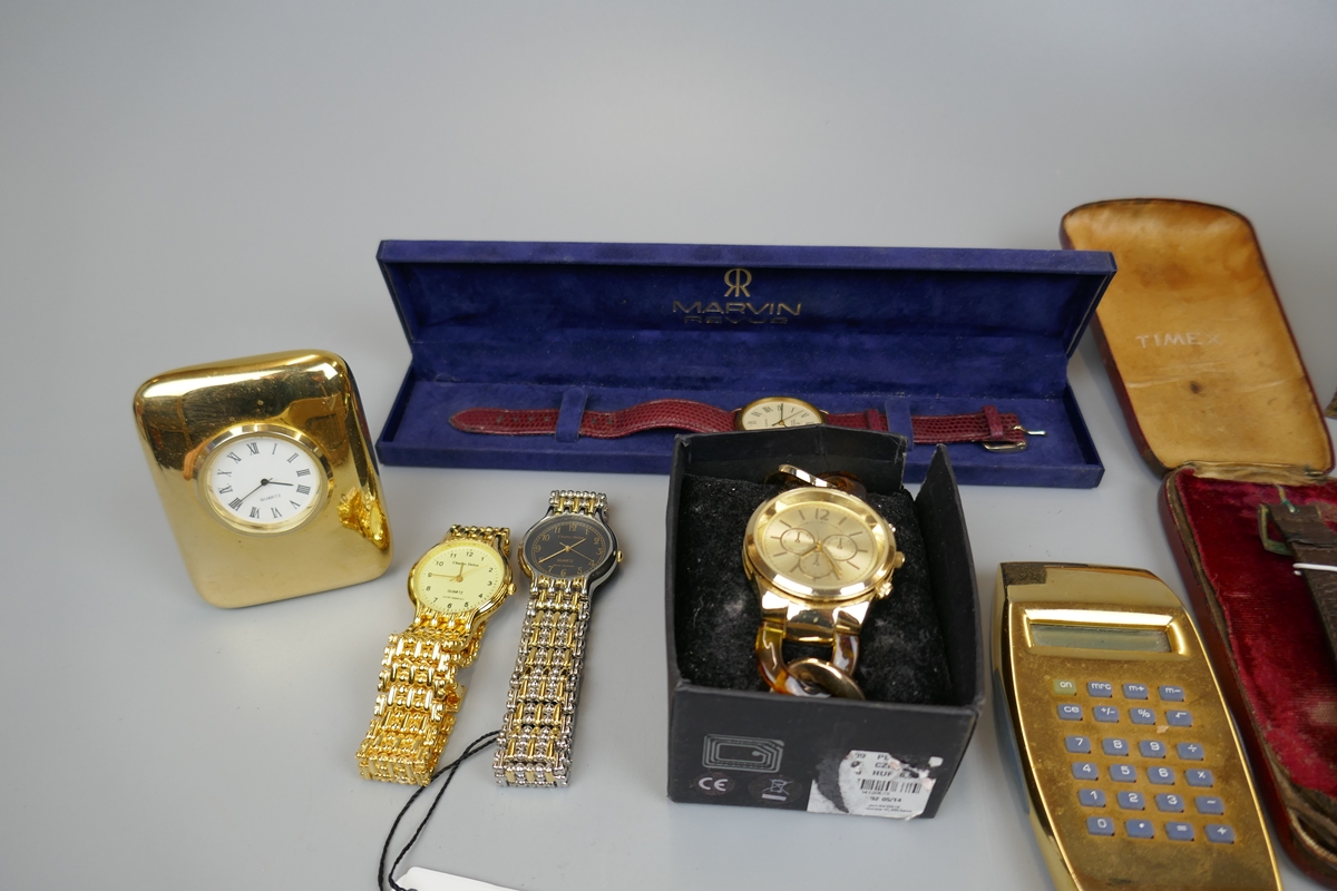 Collection of watches clocks etc - Bild 4 aus 5