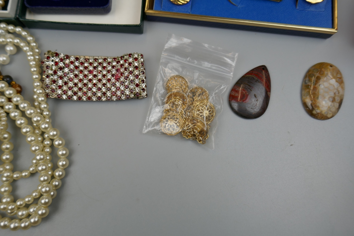 Collection of costume jewellery etc - Bild 3 aus 14