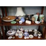Collection of Poole pottery etc