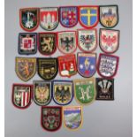 Collection of patch badges