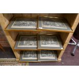 Set of 6 engravings - The Rakes Progress - Robert Sayer 1768