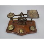 Post office scales and weights