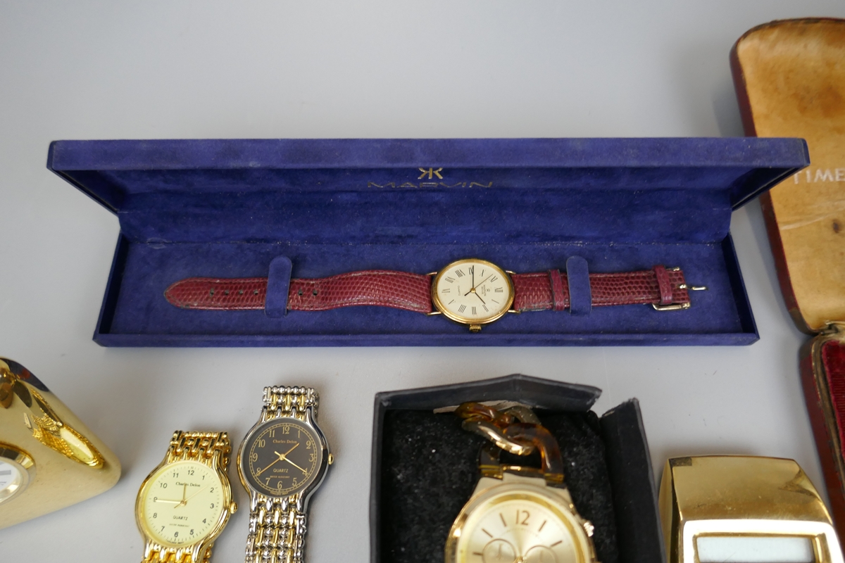 Collection of watches clocks etc - Bild 5 aus 5