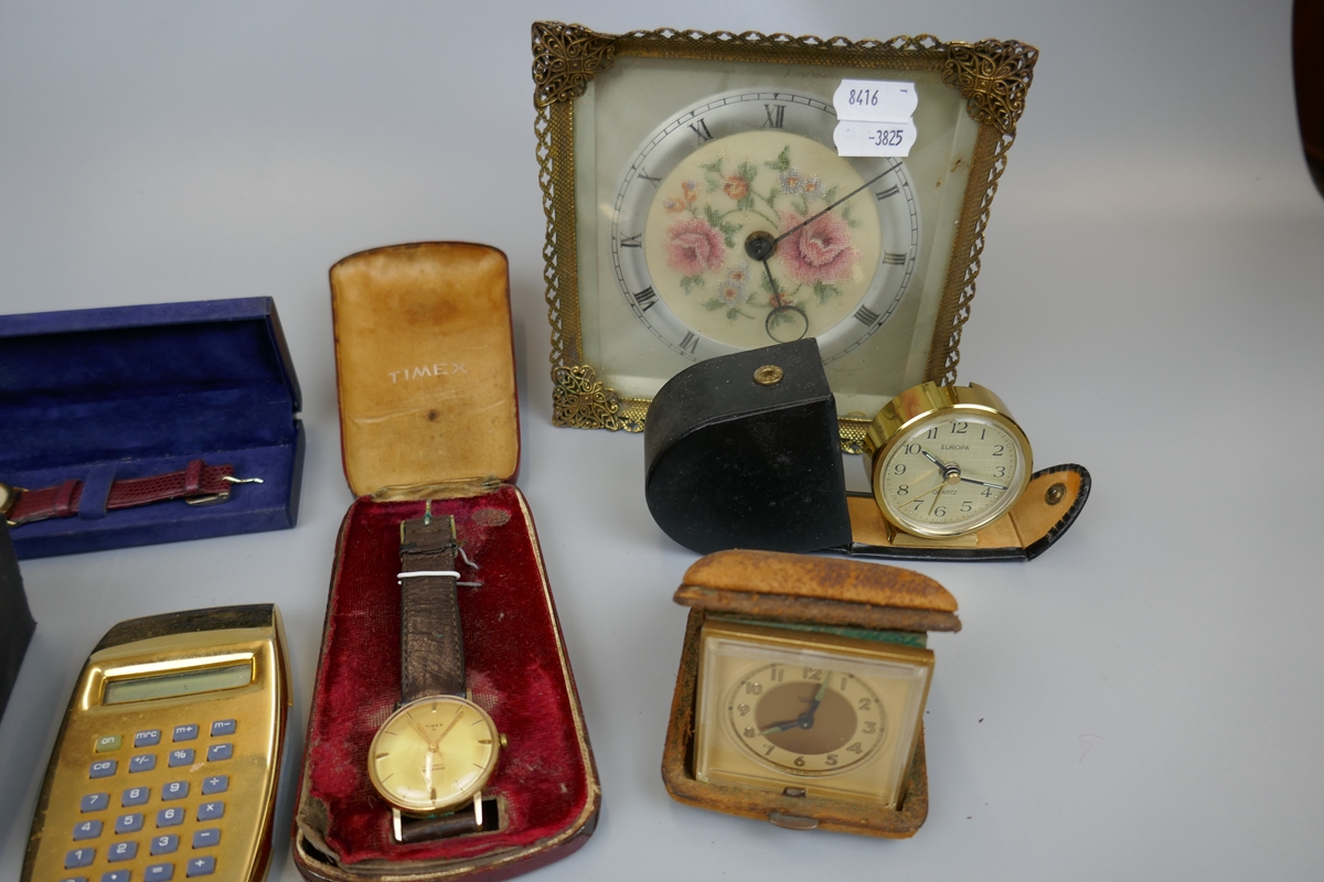 Collection of watches clocks etc - Bild 3 aus 5