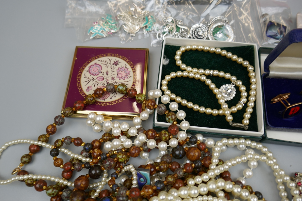 Collection of costume jewellery etc - Bild 5 aus 14