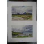 2 watercolours by Charles James Adams (1859-1931) - From Charles James Adams collection 2012