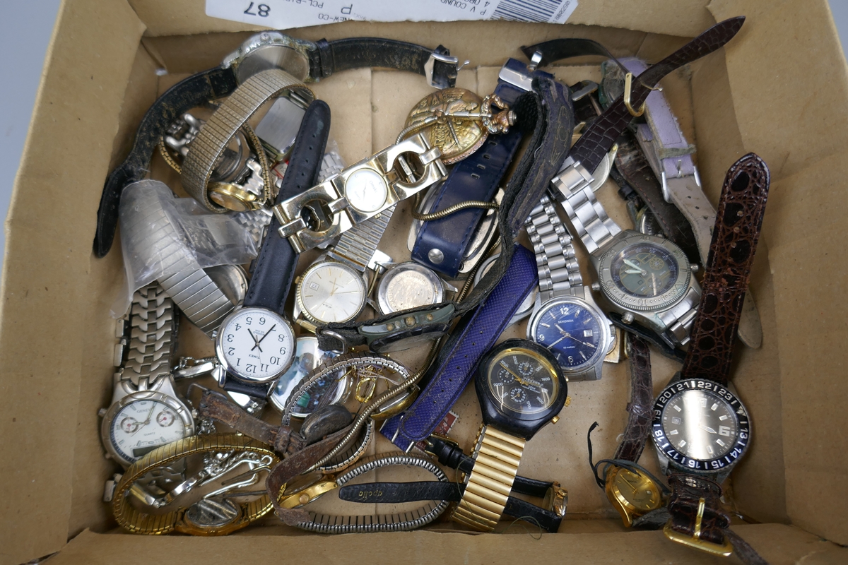 Collection of watches clocks etc - Bild 2 aus 5