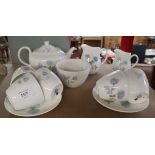 Wedgewood Ice Rose tea set