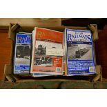 120 issues of British Rail illustrated magazines 1991-2002 issue 1 onwards