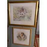 2 Gordon King L/E signed prints