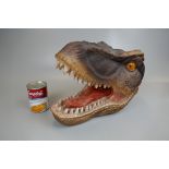 Model dinosaur head