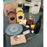 Collectables to include desk lamps, road lamps etc