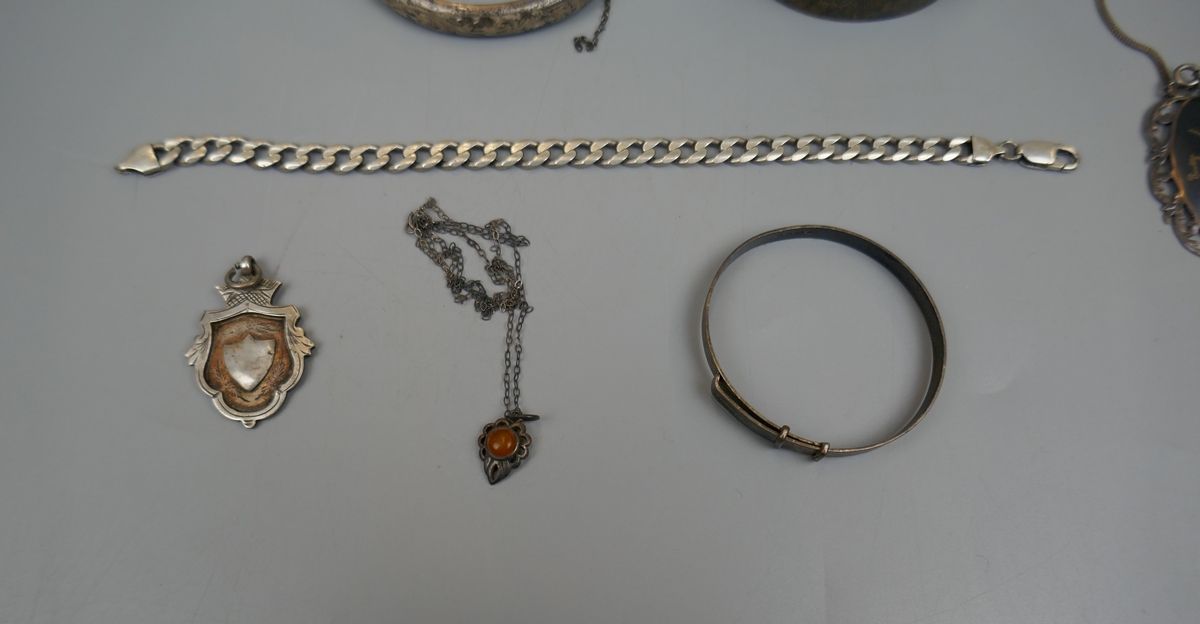 Collection of silver jewellery - Bild 4 aus 4