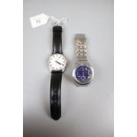 2 gents wrist watches Monclaine and Swatch