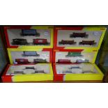 Collection of boxed Hornby train carriages