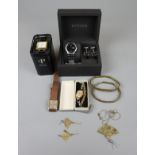 Collection of watches, pocket watches and jewellery