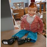 Vintage ventriloquist dummy - Jolly Jim - As seen on Tuesday evenings Bidding Rooms on the BBC