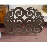 Ornate hand made fire guard