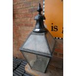 Vintage street light head - Approx H: 80cm