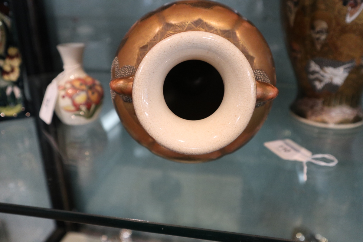 Pair of Satsuma vases - Approx H: 25cm - Bild 5 aus 6